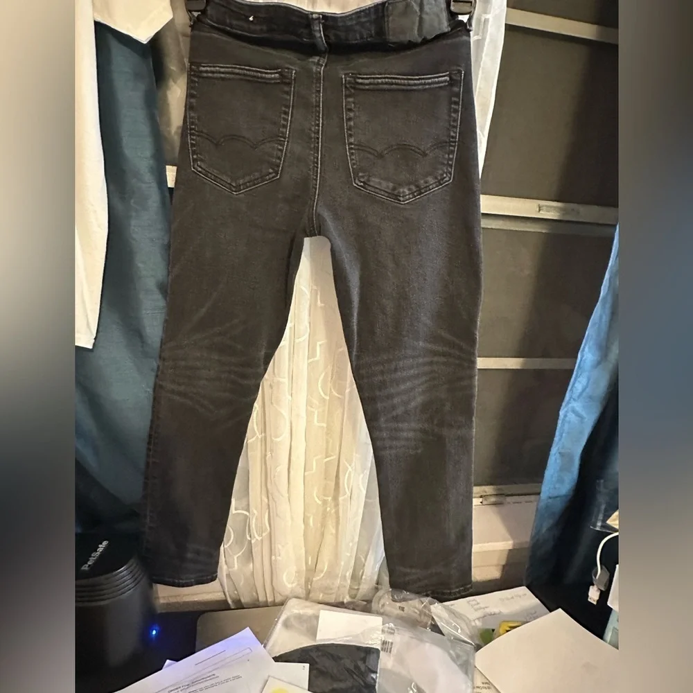 American Eagle Outfitters Dark Gray Skinny Jeans